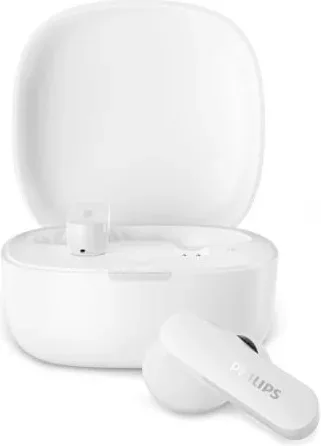 Auriculares Bluetooth Philips TAT2100WT con estuche de carga/ Autonomía 8h/ Blancos