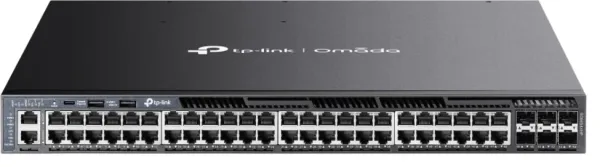 Switch Omada 48-Port Gigabit Stackable L3 Managed PoE+  With 6 10Ge Slots