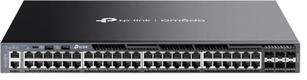Managed Switch Omada 48-Port Gigabit Stackable L3 With 6 10Ge  Sfp+ Slots
