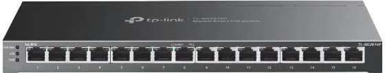 TP-Link TL-SG2016P switch L2/L3/L4 Gigabit Ethernet (10/100/1000) Energía sobre Ethernet (PoE) Negro