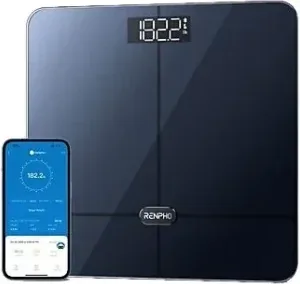 Renpho  Elis 2 - Smart Body Scale - Ito - Ble - 3Aaa - 11X11X1Inch - Black