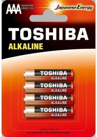 Pilas Alcalinas 1.5V AAA LR03 x4