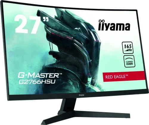MONITOR IIYAMA 27" GAMING G2766HSU-B1, FHD, 1920 x 1080, 1MS, 165HZ, ALT, INCL, REG ALT, USB, HDMI, DisplayPort