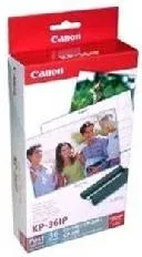 Papel foto canon selphy kp - 36ip 10x15 + tinta 36 hojas series cp