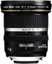 Objetivo canon ef - s 10 - 22mm 1:3.5 - 4.5 usm f -  eos series