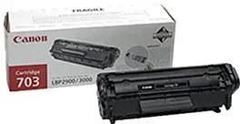 Toner canon 703 negro 2000 páginas lbp2900 -  lbp3000