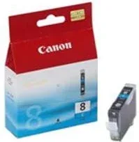 Cartucho tinta canon cli8c cian pixma 8ml 4200 -  5200 -  6600 -  mp500 -  800