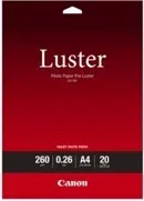 Papel fotografico canon lu - 101 a3 -  297x420mm -  260g -  brillo -  20 hojas