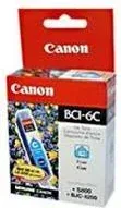 Cartucho tinta canon bci 6c cian 13ml s800 -  s820 -  s820d -  s830 -  s900 -  s9000
