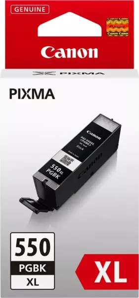 Cartucho tinta canon pgi 550 xl pgbk negro pigmentado  mg5450 - ip7250