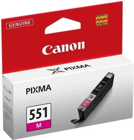 Cartucho tinta canon cli - 551 magenta mg6350 - mg5450