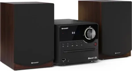 Sharp XL-B512(BR) sistema de audio para el hogar Microcadena de música para uso doméstico 45 W Marrón