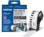 Etiquetas cinta continua brother blanca dk22210 29mmx30.48 ql - 1050 -  ql - 1050n ql - 1060n ql - 500 ql - 500a -  ql - 550 -  ql - 560 -  ql - 560vp -  ql - 570 -  ql - 580n -  ql - 650td -  ql - 700