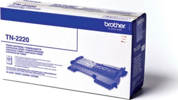 Toner brother tn2220 negro 2600 páginas hl - 2240 -  hl - 2240d -  hl - 2250dn -  hl - 2270dw