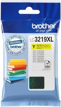 Cartucho tinta brother lc3219xly amarillo 1500 paginas mfc - j5330dwmfc - j5335dwmfc - j5730dw -  mfcj5930dw -  mfcj6530dw -  mfcj6530dw -  mfcj6930dw