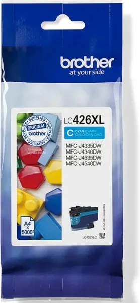 Cartucho de Tinta Original Brother LC-426 XL Alta Capacidad/ Cian