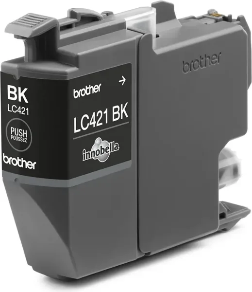 Cartucho tinta brother lc421bk negro 200 paginas