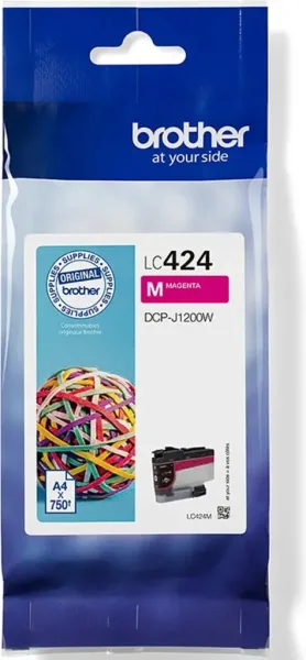Cartucho de Tinta Original Brother LC424M/ Magenta