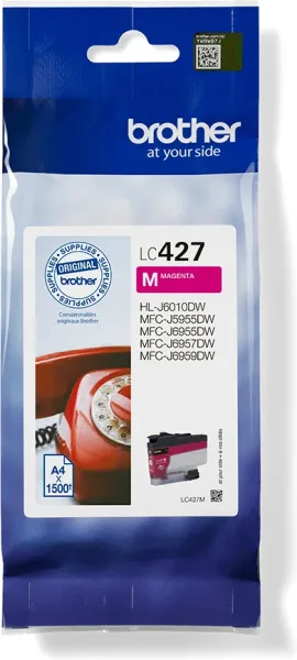 Cartucho de Tinta Original Brother LC-427/ Magenta