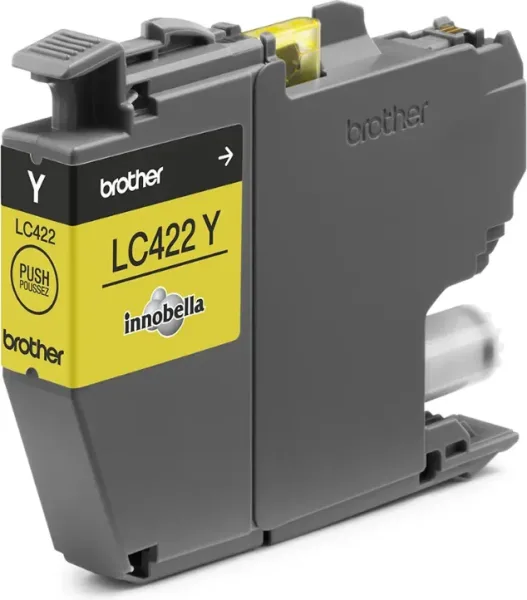 Cartucho de Tinta Original Brother LC-422/ Amarillo