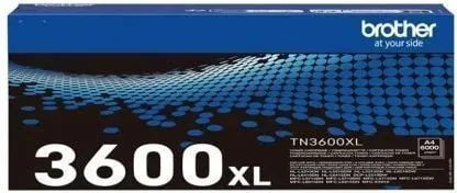 Tóner Original Brother TN3600XL Alta Capacidad/ Negro