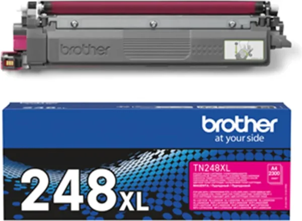 Tóner Original Brother TN248XLM Alta Capacidad/ Magenta