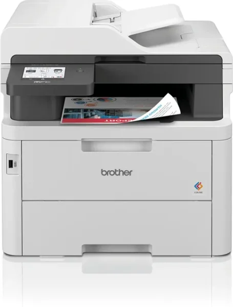 Impresora Brother Mfcl3760Cdw Multifuncion Laser Color WiFi Red Duplex 26Ppm