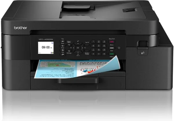 Multifunción Brother MFC-J4350DW WiFi/ Fax/ Dúplex/ Negra
