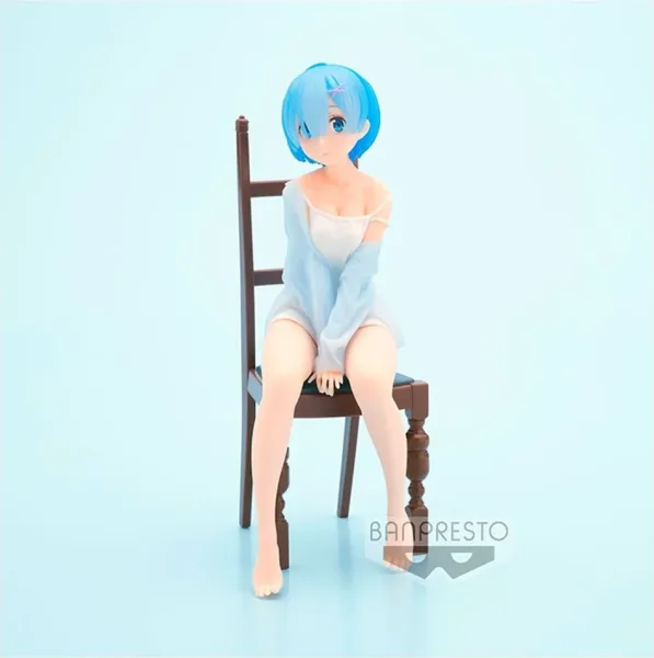 Figura banpresto re: zero starting life in another world relax time rem
