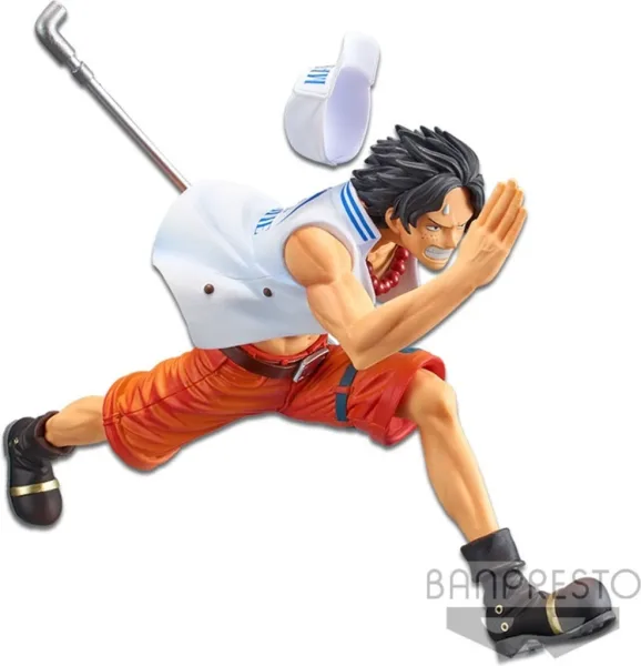 Figura banpresto one piece portgas d ace marine bp17525