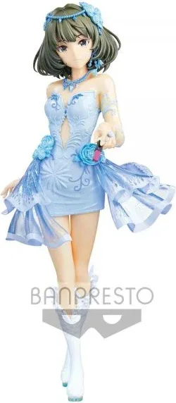 Figura banpresto idolmaster cinderella kaede takagaki dressy & snow make up