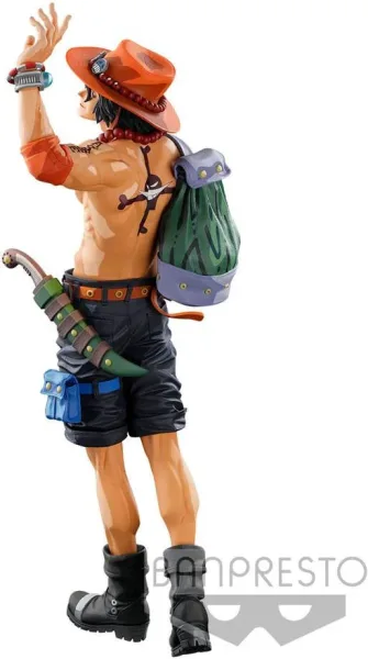 Figura banpresto one piece master stars piece portgas d. ace 2 dimmensions