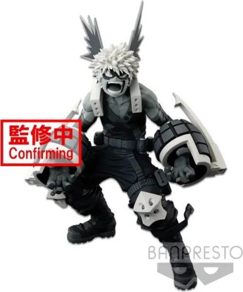 Figura banpresto my hero academia katsuki bakugo wfc super master the tones