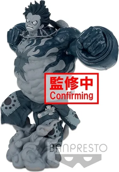 Figura banpresto one piece wanokuni monkey d.luffy gear 4 super masters stars piece tones