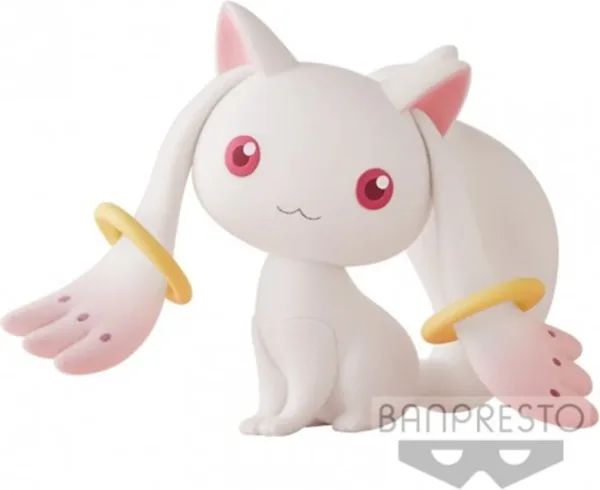 Figura banpresto kyubey puella magi madoka magica 10th anniversary  fluffy puffy