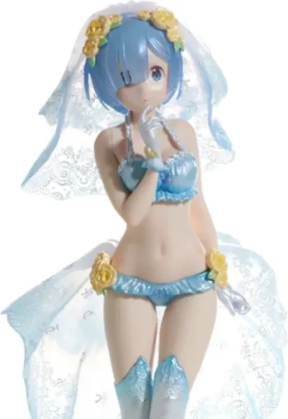 Figura banpresto re: zero starting life in another world rem chronicle exq