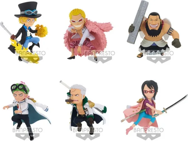 Figura banpresto one piece world collectable new series 4 1 unidad aleatoria