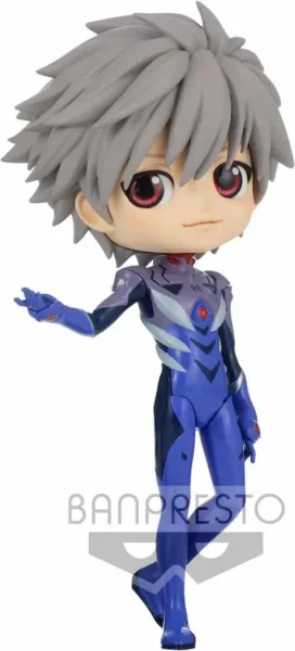 Figura banpresto q posket evangelion new theatrical edition kaworu nagisa plugsuit syle ver. b