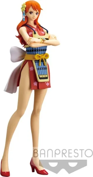 Figura banpresto one piece glitter & glamours nami wano country ver. a