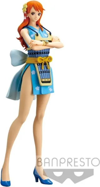 Figura banpresto one piece glitter & glamours nami wano country ver. b