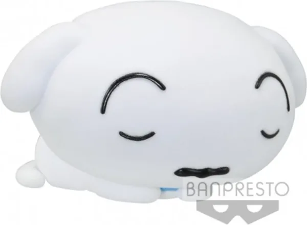 Figura banpresto fluffy puffy crayon shin - chan shiro ver. b