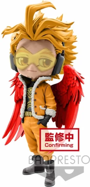 Figura banpresto q posket my hero academia hawks version b