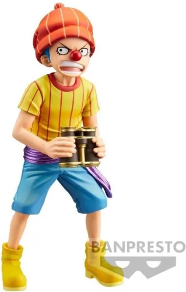 Figura banpresto one piece dxf the grandline children wanokuni special buggy