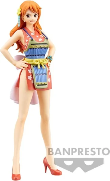 Figura banpresto one piece dxf the grandline lady wanokuni nami