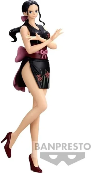 Figura banpresto one piece glitter & glamours wano county style nico robin version b