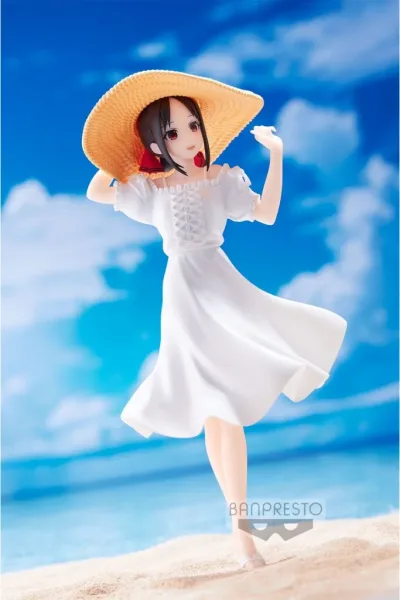 Figura banpresto kaguya sama love is war ultra romantic kyunties kaguya shinomiya seaside version