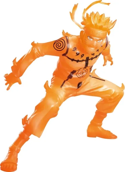 Figura banpresto naruto shippuden vibration stars -  rock lee & uzumaki naruto (b: naruto uzumaki)