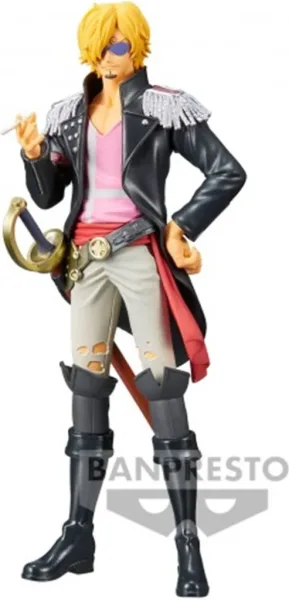 Figura banpresto one piece dxf the grandline men red sanji vol. 4