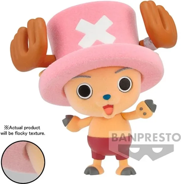 Figura banpresto one piece fluffy puffy chopper ver a