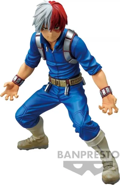Figura banpresto chronicle super master star piece my hero academia the shoto todoroki